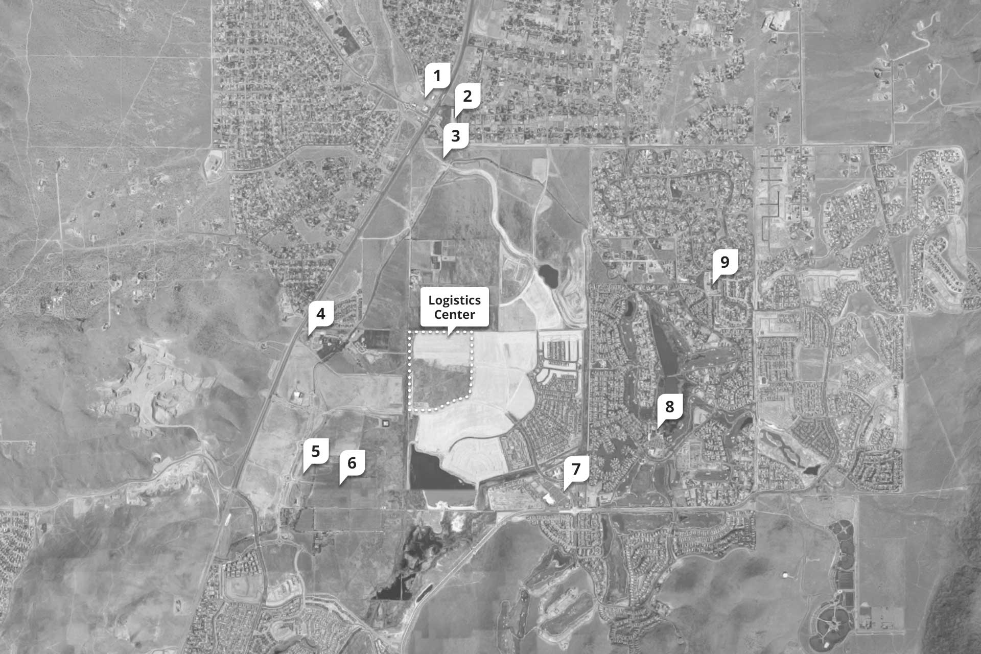 Pioneer Logistics Center | Amenities Map