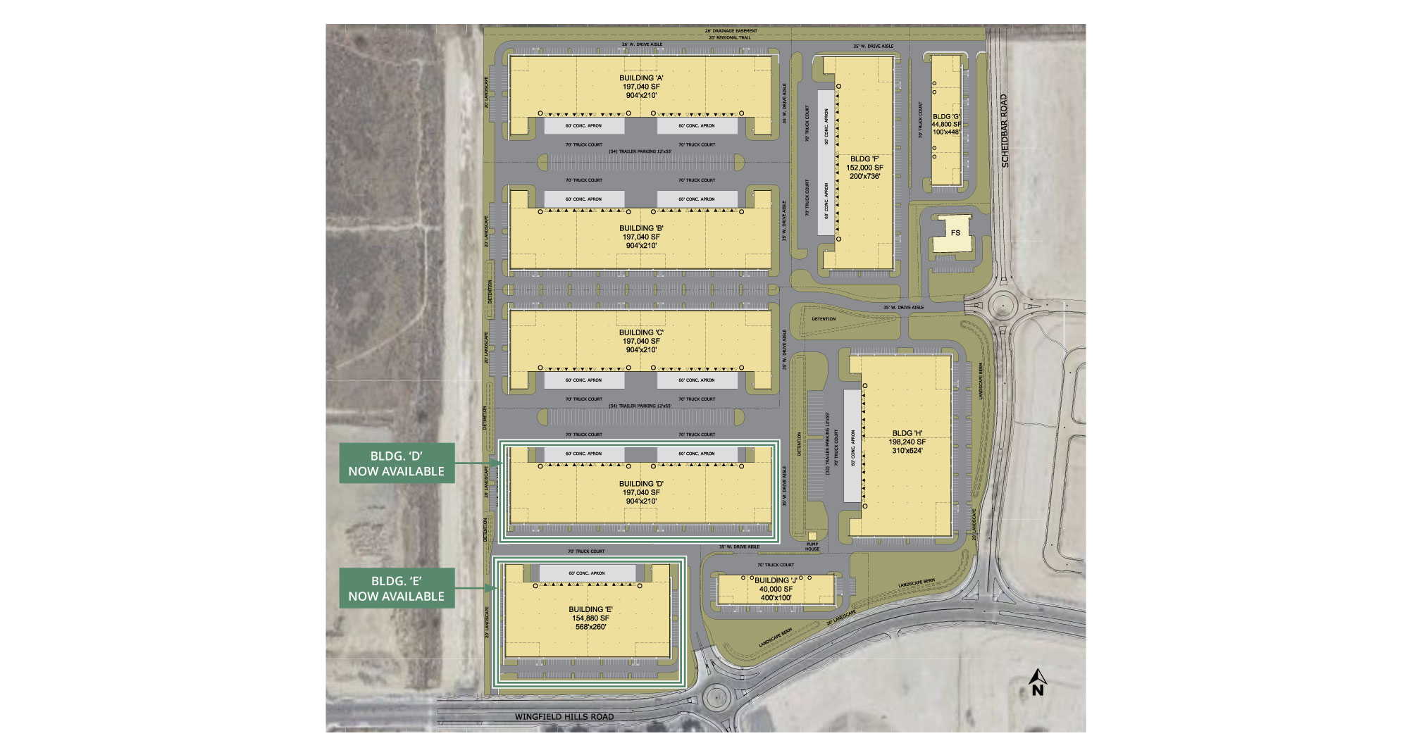 Pioneer Logistics Center | Site Map